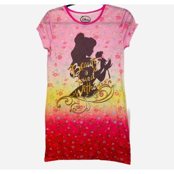 Disney Girl's Beauty and the Beast Nightgown XS